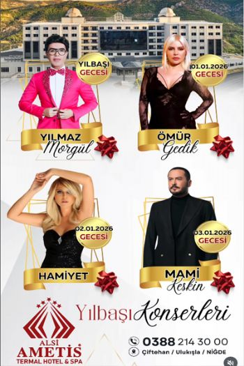 AL-Sİ Ametis Termal Otel 2026 Yılbaşı Programı