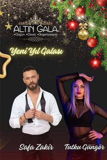 Altın Gala Düğün Salonu 2024 Yılbaşı Programı