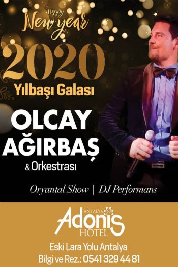 Antalya Adonis Otel 2020 Yılbaşı Programı