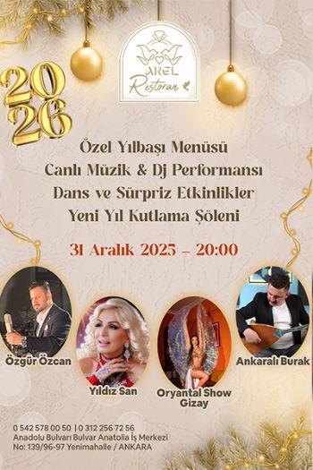 Arel Wedding 2026 Yılbaşı Programı
