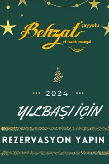 Behzat Restoran Ankara 2024 Yılbaşı Programı