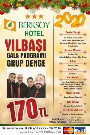 Berksoy Hotel 2020 Yılbaşı Programı