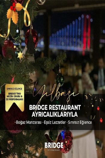 Bridge Restaurant 2022 Yılbaşı Programı