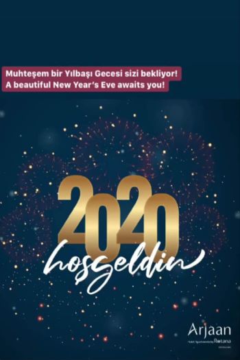 Burgu Arjaan by Rotana 2020 Yılbaşı Programı