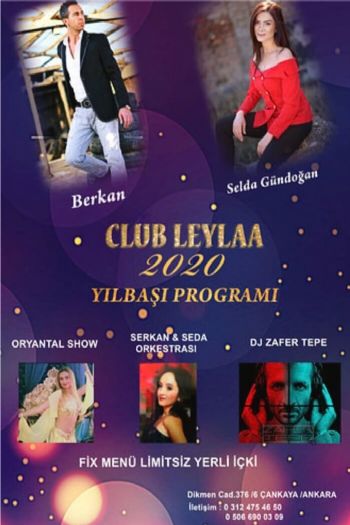 Club Leylaa 2020 Yılbaşı Programı