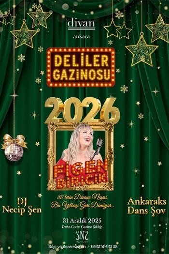 Divan Otel Ankara 2026 Yılbaşı Programı