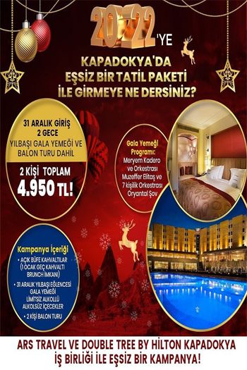 Doubletree By Hilton Avanos Cappadocia 2022 Yılbaşı Tatili