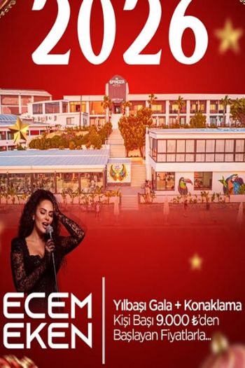 Enki Spinoza Thermal Resort Hotel 2026 Yılbaşı Programı