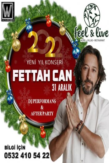 Feel  Live Hotel 2022 Yılbaşı Programı