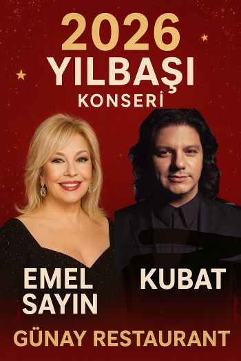 Günay Restaurant 2026 Yılbaşı Programı