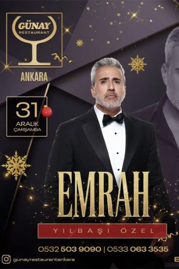 Günay Restaurant Ankara 2026 Yılbaşı Programı