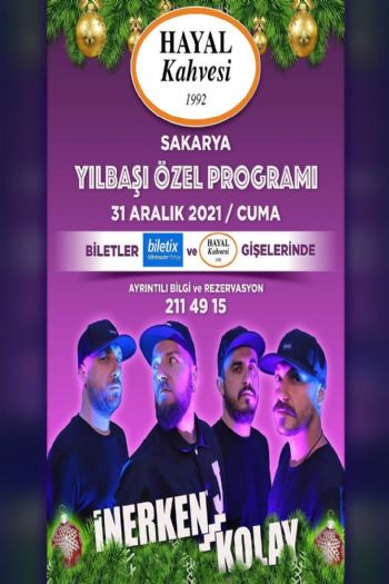 Hayal Kahvesi Sakarya 2022 Yılbaşı Programı