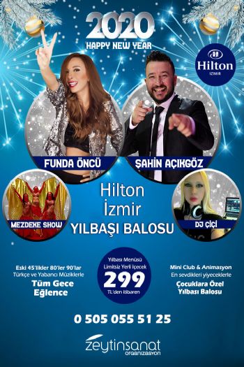 Hilton Izmir 2020 Yılbaşı Balosu