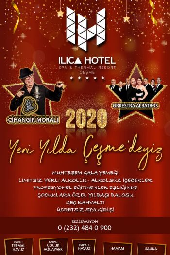 Ilıca Hotel Spa & Thermal Resort 2020 Yılbaşı Programı