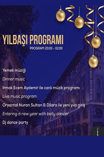 Legacy Ottoman Hotel 2022 Yılbaşı Programı