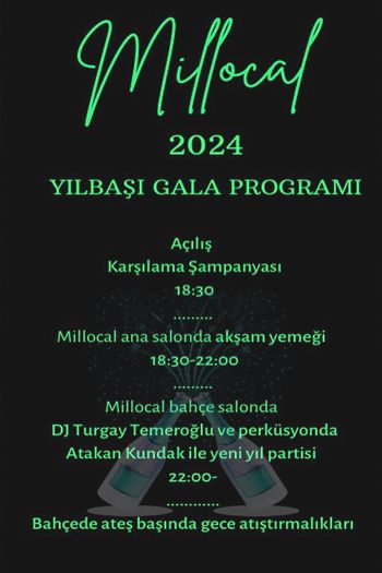 Millstone Cave Suites Kapadokya 2024 Yılbaşı Programı