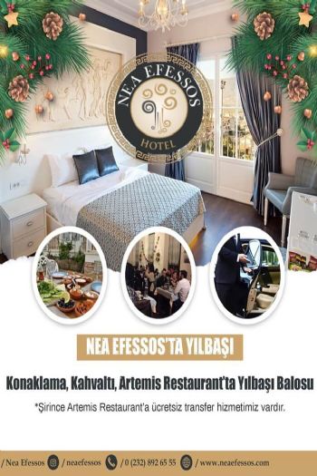 Nea Efessos Boutique Hotel 2020 Yılbaşı Programı