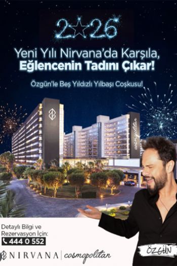 Nirvana Cosmopolitan 2026 Yılbaşı Programı