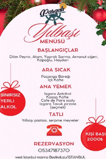 Pargalı Rum meyhanesi 2024 Yılbaşı Programı