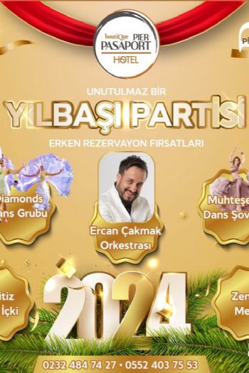Pier Pasaport Hotel 2024 Yılbaşı Programı