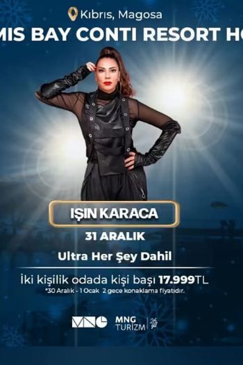Salamis Bay Conti Hotel 2026 Yılbaşı Programı