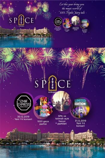 Spice Hotel & SPA 2020 Yılbaşı Programı