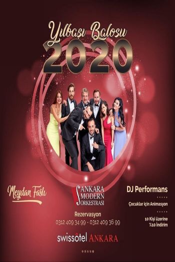 Swiss Otel Ankara 2020 Yılbaşı Programı