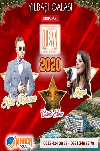 Tusan Beach Resort 2020 Yılbaşı Programı