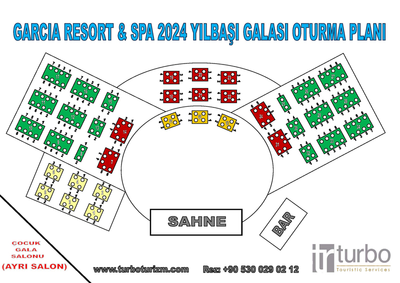 Garcia Resort  Spa 2024 Yılbaşı Programı
